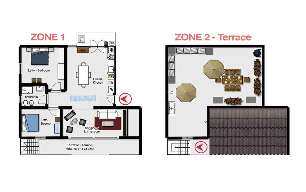 Fiore Penthouse アルゲーロ エクステリア 写真
